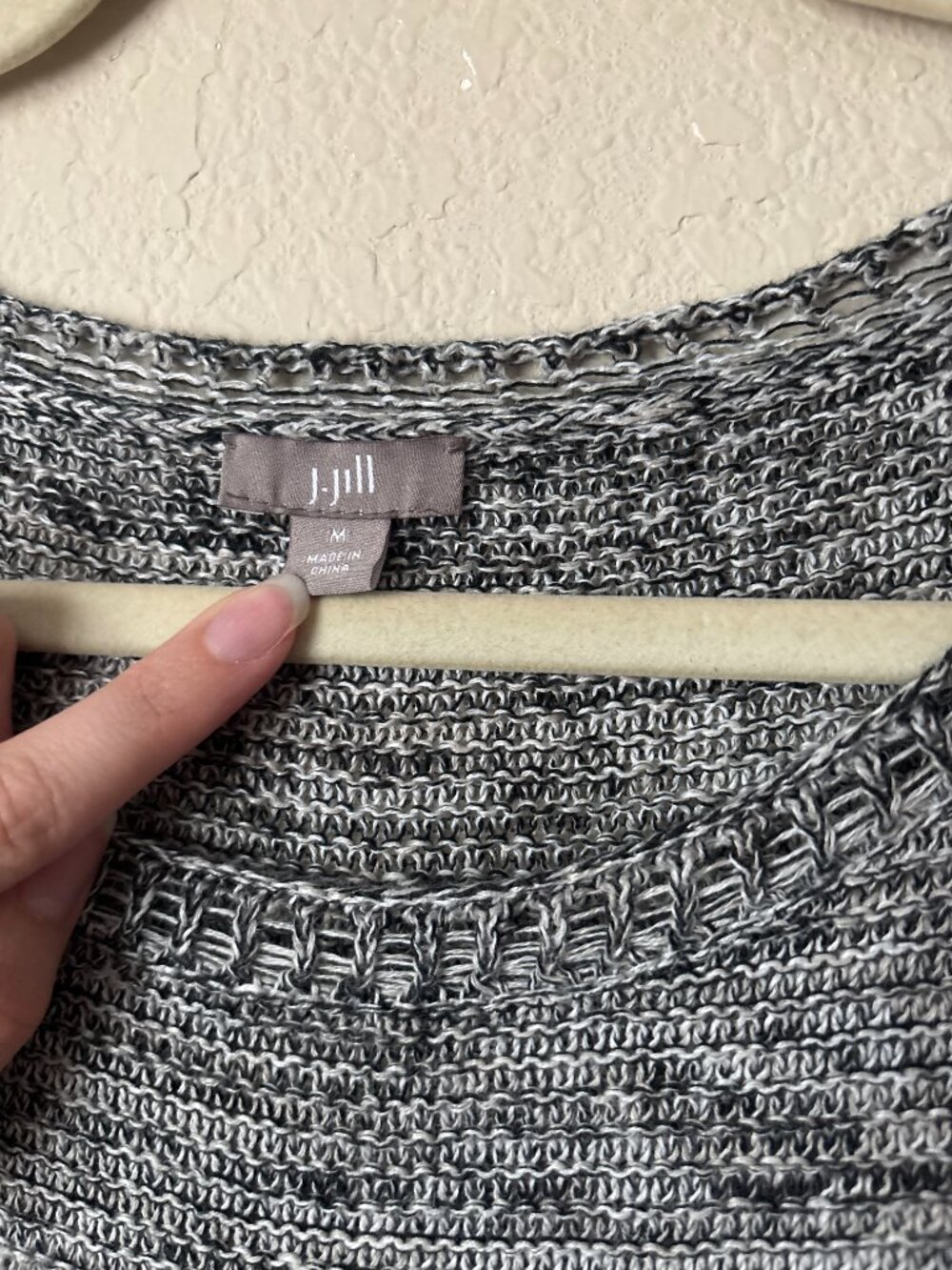 J. Jill Linen Breezy Longline Tunic Knit Top - Picture 4 of 11